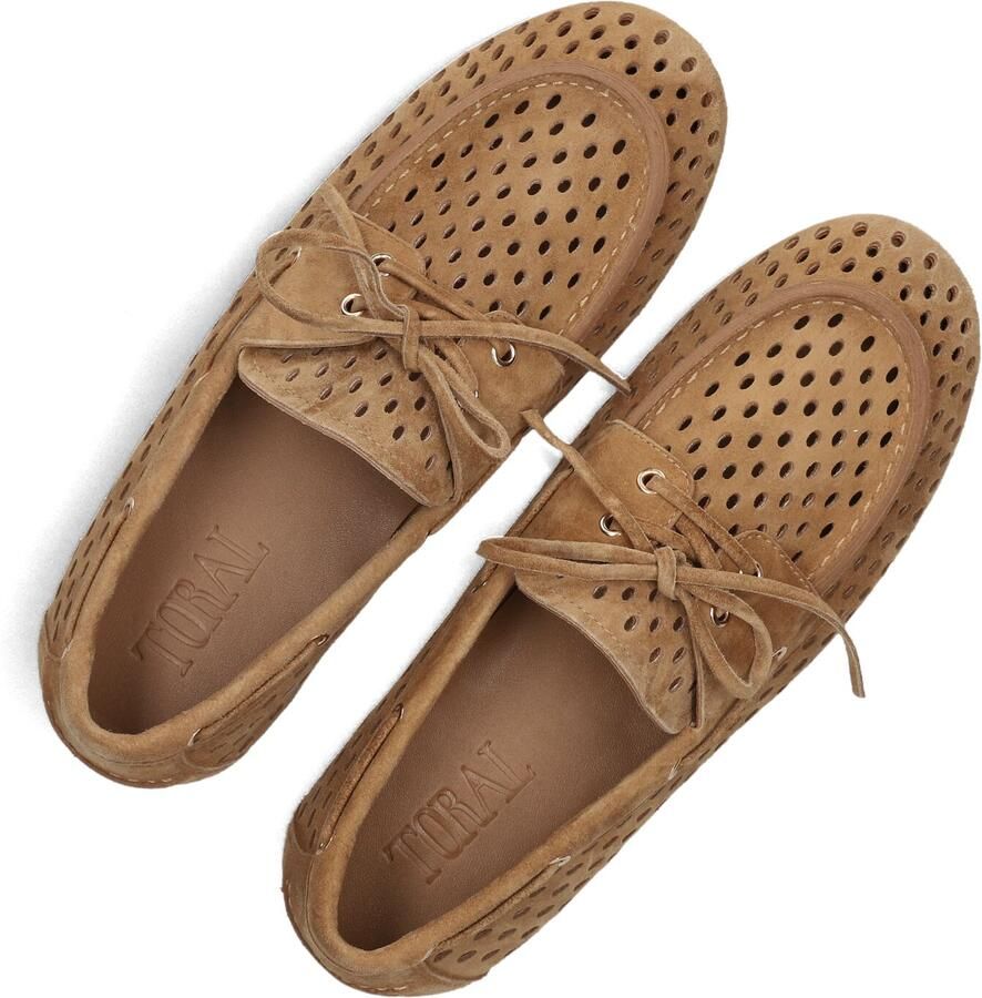 Toral Dames Instappers & Ballerina's Karmel Camel Bruin - Foto 2