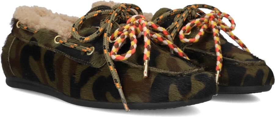 TORAL Loafers Dames Tl-nahua Winter Ponyhair Groen