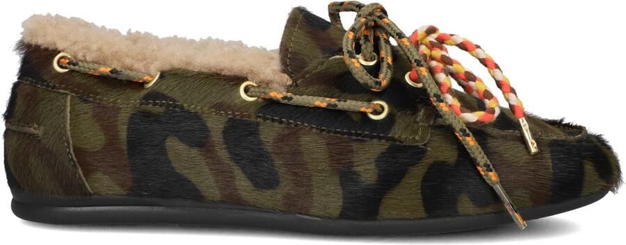 TORAL Loafers Dames Tl-nahua Winter Ponyhair Groen - Foto 2