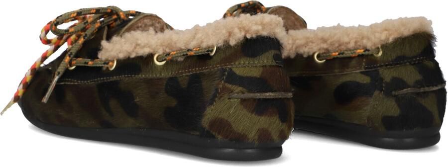 TORAL Loafers Dames Tl-nahua Winter Ponyhair Groen - Foto 3