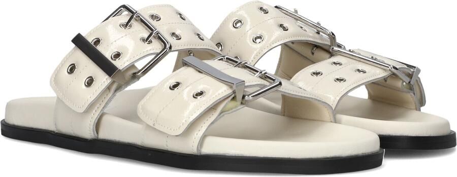 TORAL Slippers Dames Ares Maat: 41 Materiaal: Lakleer Kleur: Gebroken wit