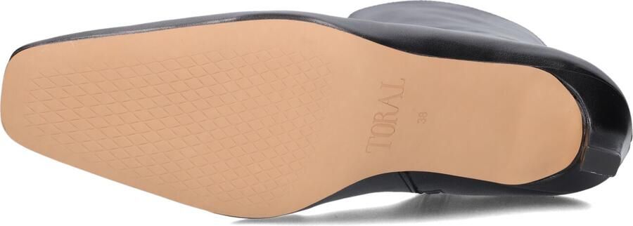 TORAL Enkellaarsjes Dames Erica Maat: 38 Materiaal: Leer Kleur: Zwart - Foto 5
