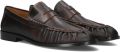 Toral Blake Loafers Dames Instappers Zwart - Donkerbruin