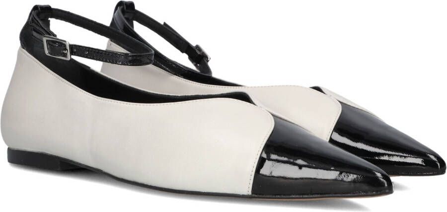 TORAL Ballerina Dames Cristelle Maat: 42 Materiaal: Leer Kleur: Wit