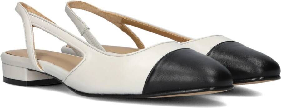 TORAL Slingbacks Dames Luisa Maat: 36 Materiaal: Leer Kleur: Wit