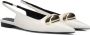 TORAL Slingbacks Dames Carole Maat: 41 Materiaal: Leer Kleur: Wit - Thumbnail 1