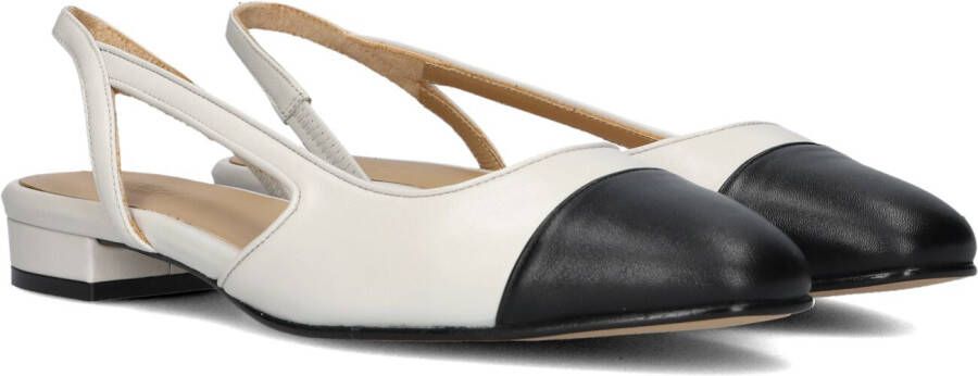 TORAL Slingbacks Dames Luisa Maat: 43 Materiaal: Leer Kleur: Wit
