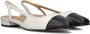 TORAL Slingbacks Dames Luisa Maat: 38 Materiaal: Leer Kleur: Wit - Thumbnail 1