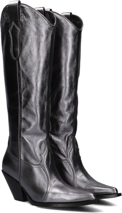 TORAL Cowboylaarzen Dames 12028 Maat: 37 Materiaal: Leer Kleur: Zilver