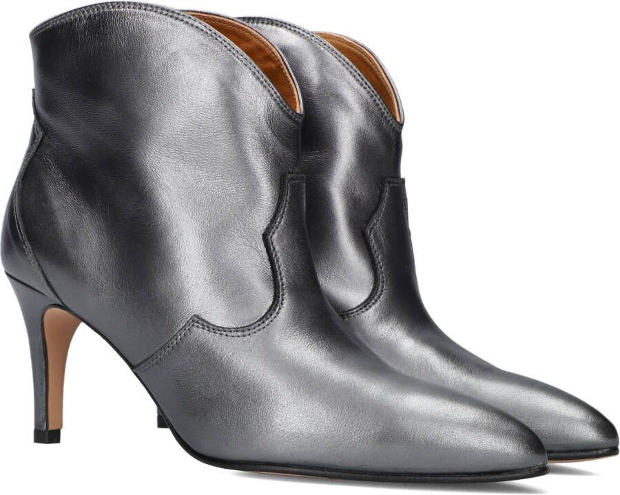 TORAL Enkellaarsjes Dames Selene Maat: 40 Materiaal: Leer Kleur: Zilver