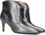 TORAL Enkellaarsjes Dames Selene Maat: 40 Materiaal: Leer Kleur: Zilver - Thumbnail 1
