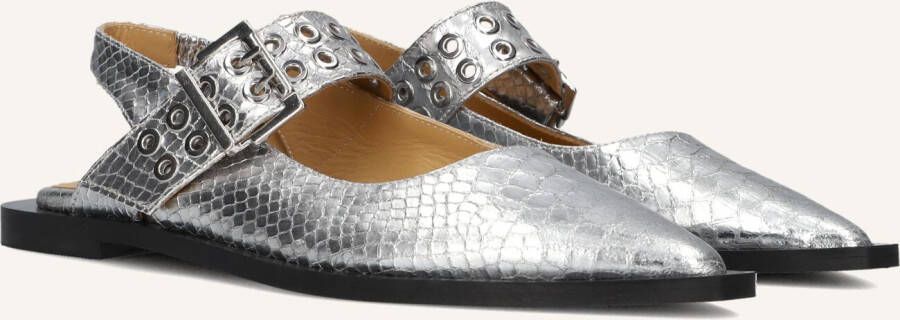 TORAL Slingbacks Dames Lella Maat: 40 Materiaal: Leer Kleur: Zilver