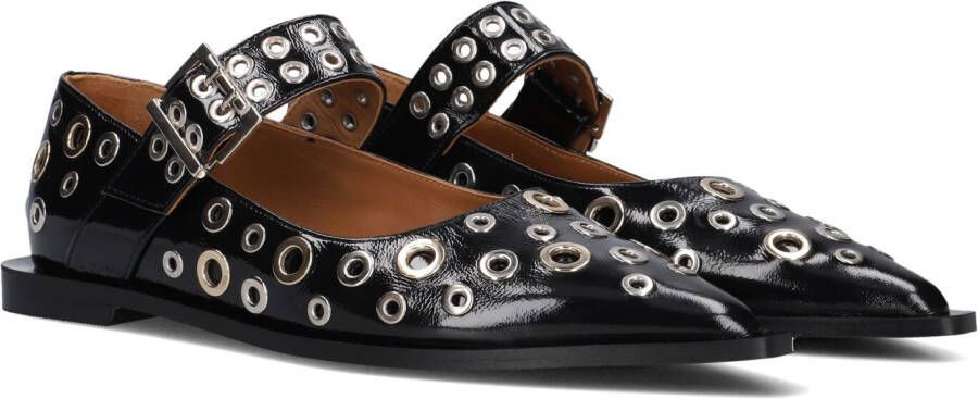 TORAL Ballerina Dames Cher Maat: 40 Materiaal: Lakleer Kleur: Zwart