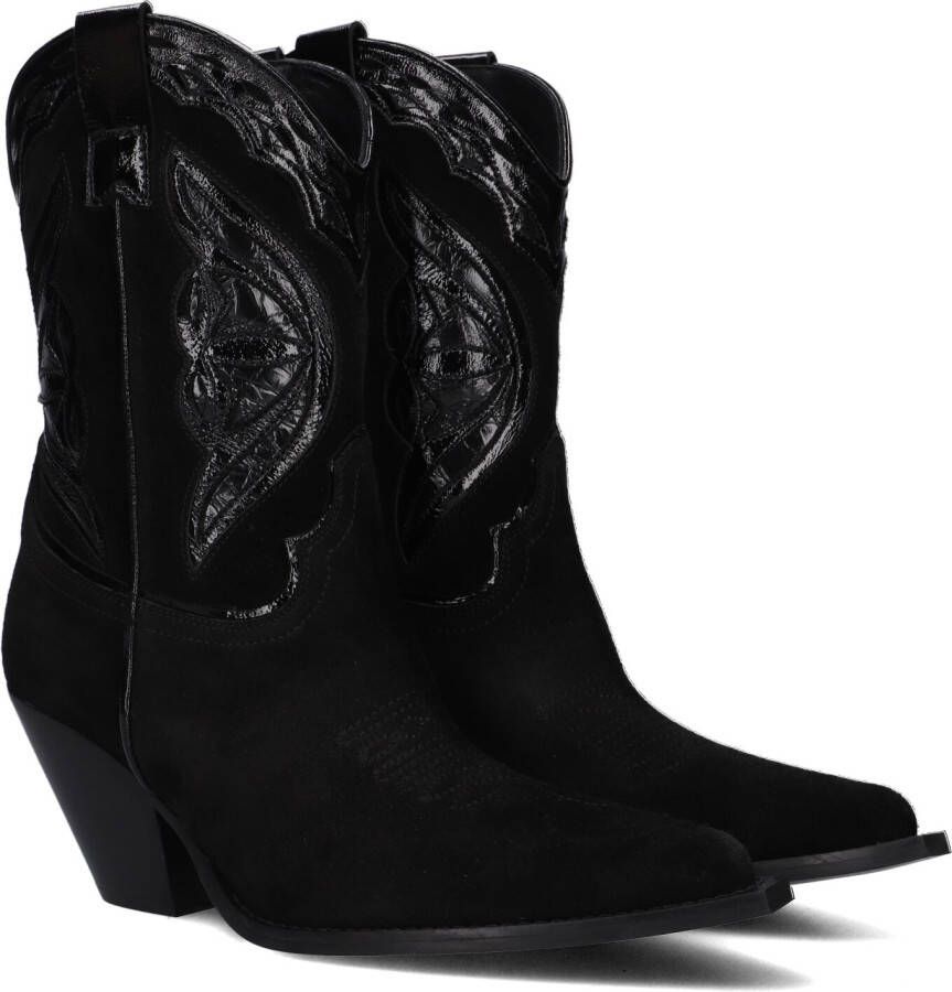 TORAL Cowboylaarzen Dames 12371 Maat: 35 Materiaal: Suède Kleur: Zwart