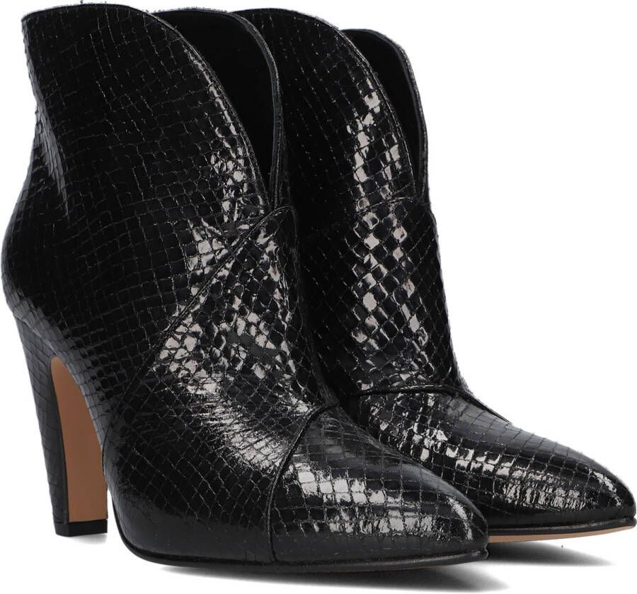 TORAL Enkellaarsjes Dames Chiara Maat: 35 Materiaal: Leer Kleur: Zwart