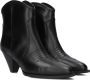 TORAL Enkellaarsjes Dames Cream Maat: 39 Materiaal: Leer Kleur: Zwart - Thumbnail 1