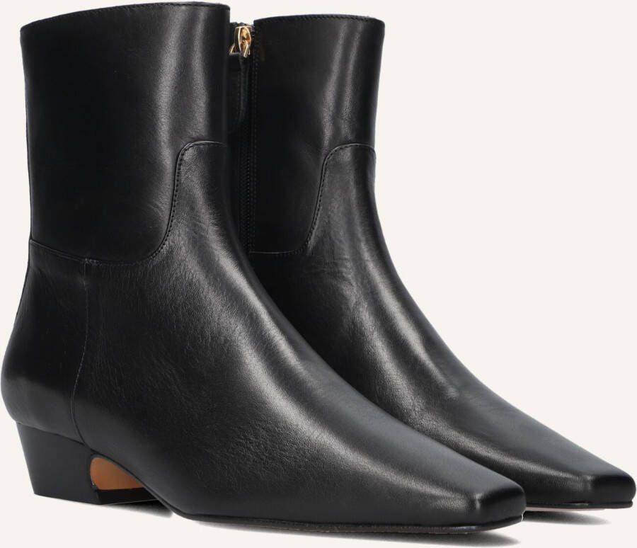 TORAL Enkellaarsjes Dames Irene Maat: 37 Materiaal: Leer Kleur: Zwart