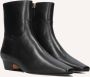 TORAL Enkellaarsjes Dames Irene Maat: 37 Materiaal: Leer Kleur: Zwart - Thumbnail 1