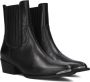 TORAL Enkellaarsjes Dames Lisen Maat: 38 Materiaal: Leer Kleur: Zwart - Thumbnail 1