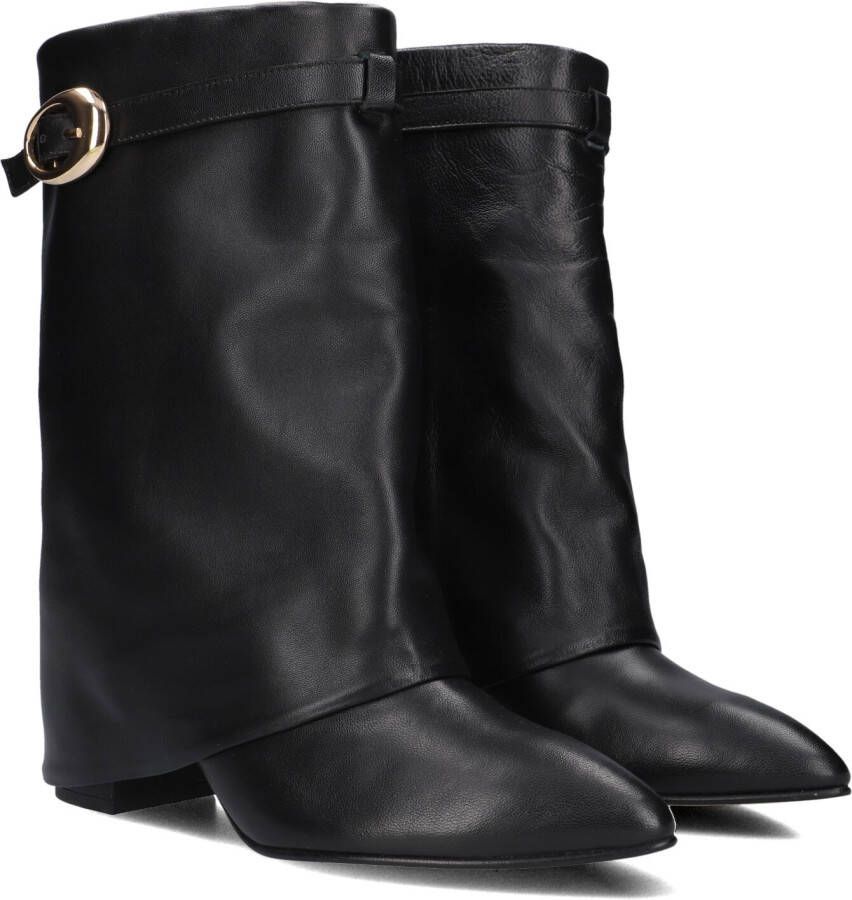 TORAL Hoge Laarzen Dames Cleo Maat: 39 Materiaal: Leer Kleur: Zwart