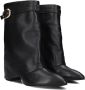 TORAL Hoge Laarzen Dames Cleo Maat: 37 Materiaal: Leer Kleur: Zwart - Thumbnail 1