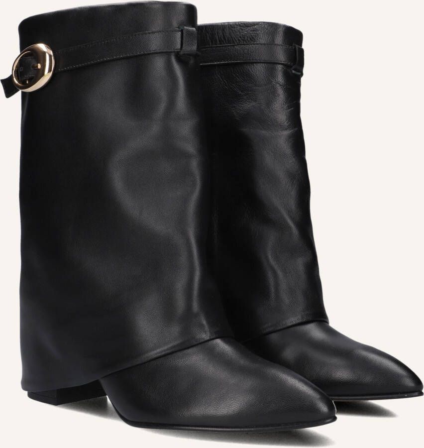 TORAL Hoge Laarzen Dames Cleo Maat: 39 Materiaal: Leer Kleur: Zwart