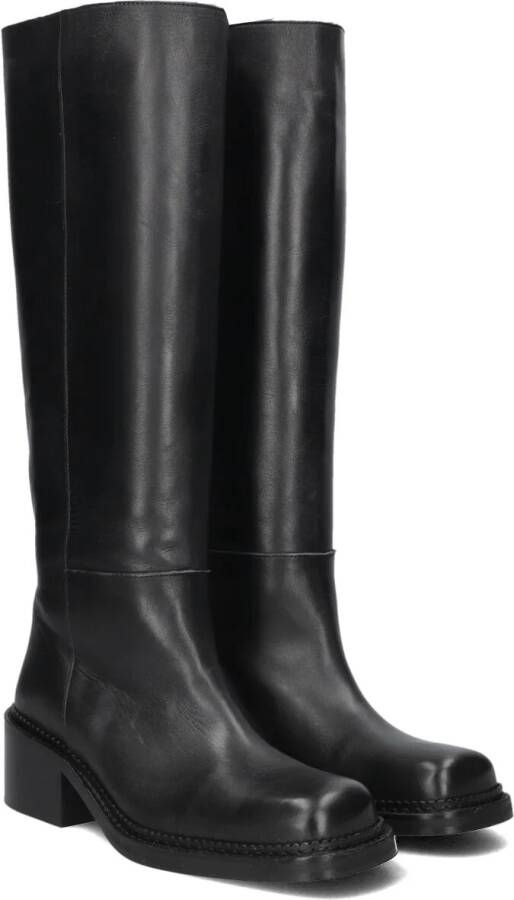 TORAL Hoge Laarzen Dames Columbia Maat: 42 Materiaal: Leer Kleur: Zwart