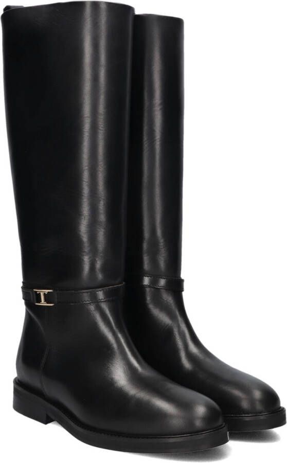 TORAL Hoge Laarzen Dames Honore Maat: 39 Materiaal: Leer Kleur: Zwart
