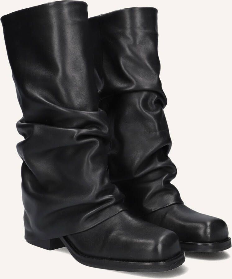 TORAL Hoge Laarzen Dames Kora Maat: 39 Materiaal: Leer Kleur: Zwart