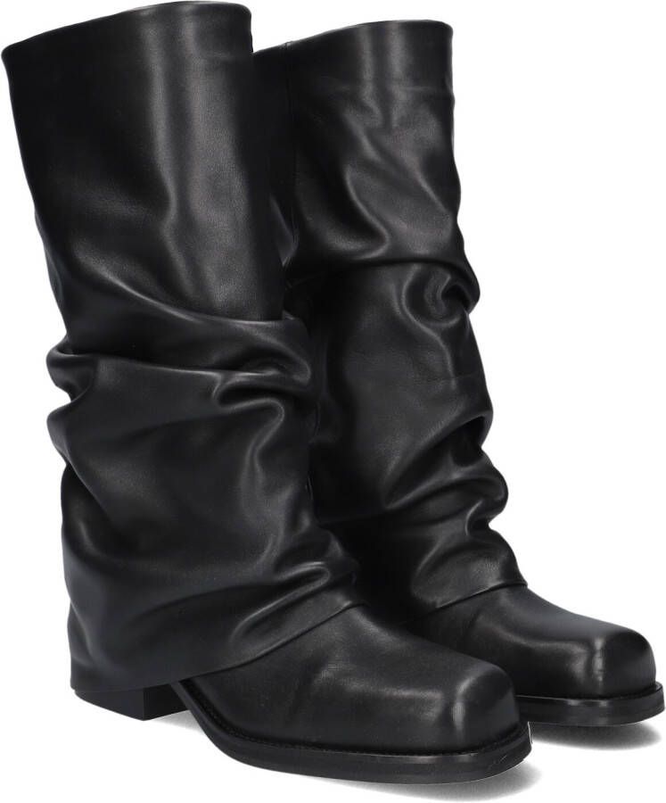 TORAL Hoge Laarzen Dames Kora Maat: 42 Materiaal: Leer Kleur: Zwart