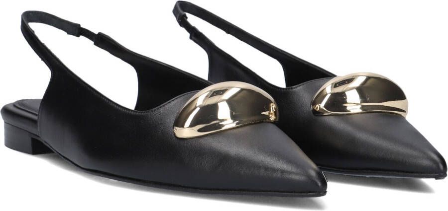 TORAL Slingbacks Dames Carole Maat: 37 Materiaal: Leer Kleur: Zwart
