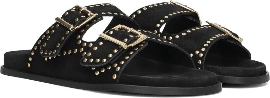 TORAL Zwarte Slippers Selma