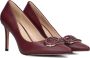 TWINSET MILANO Pumps Dames 252tcp032 Maat: 40 Materiaal: Leer Kleur: Rood - Thumbnail 1