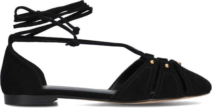 TWINSET MILANO Zwarte Ballerina's 261tgt132 - Foto 3