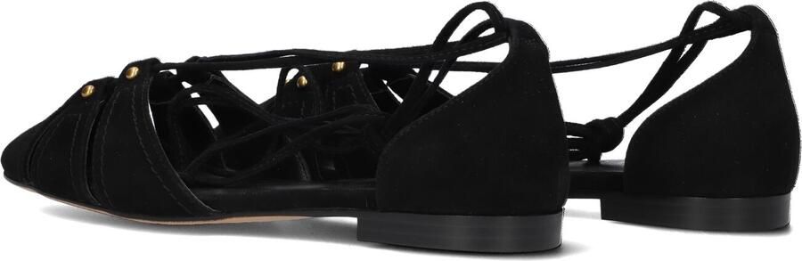 TWINSET MILANO Zwarte Ballerina's 261tgt132 - Foto 5