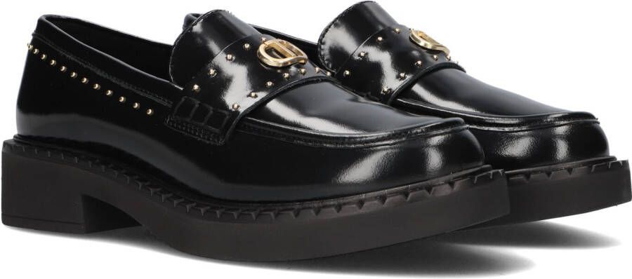 TwinSet Milano 232tcp042 Mocassino Loafers Instappers Dames Zwart
