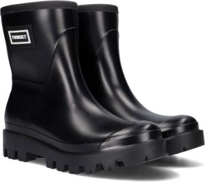 TwinSet Milano Zwarte Regenlaarzen 222tcp23a