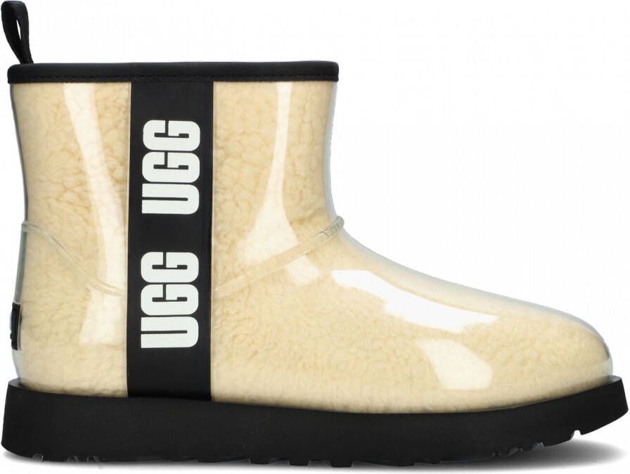 UGG Beige W Classic Clear Mini Vachtlaarzen