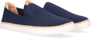 Ugg Sammy Slip Sneaker voor Dames in Navy Rib Knit | Breien