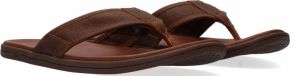 Ugg Seaside Leather Sandalen voor Heren in Brown
