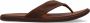 UGG Slippers Heren M Seaside Flip Maat: 48 5 Materiaal: Leer Kleur: Bruin - Thumbnail 1