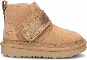 Ugg Neumel Snapback laars voor Grote Kinderen in Brown Leder