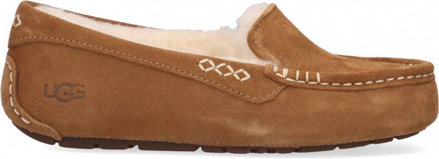 UGG Pantoffels Dames Sloffen Instappers Wol Harde zool Dichte hiel 1106878 Cognac - Foto 2