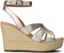 Ugg Careena Sandalen voor Dames in Pale Gold Metallic - Thumbnail 1