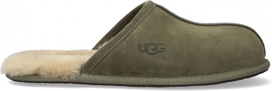 Ugg Scuff Pantoffels voor Heren in Burnt Olive | Suede