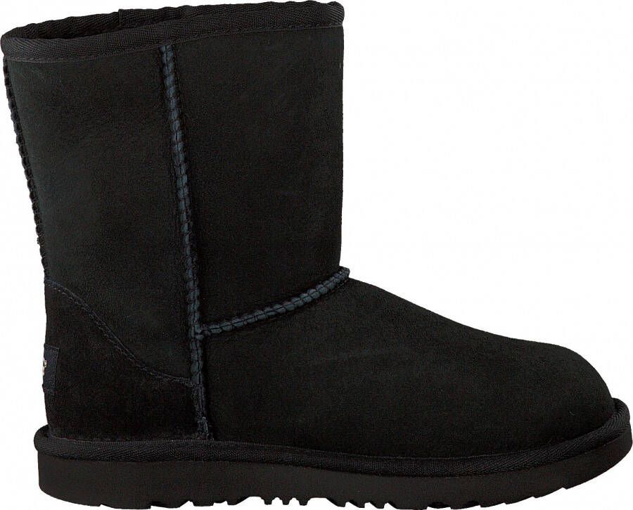 Ugg Classic ll suède enkelboots zwart Suede Effen 32.5