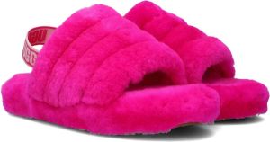 Ugg Fluff Yeah Slide voor Grote Kinderen in Pink Other