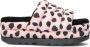 Ugg W Maxi Slide Cheetah Print voor Dames in Pink Scallop - Thumbnail 1