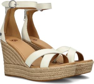 Ugg Ezrah Sandales voor Dames in Jasmine Leather | Leder