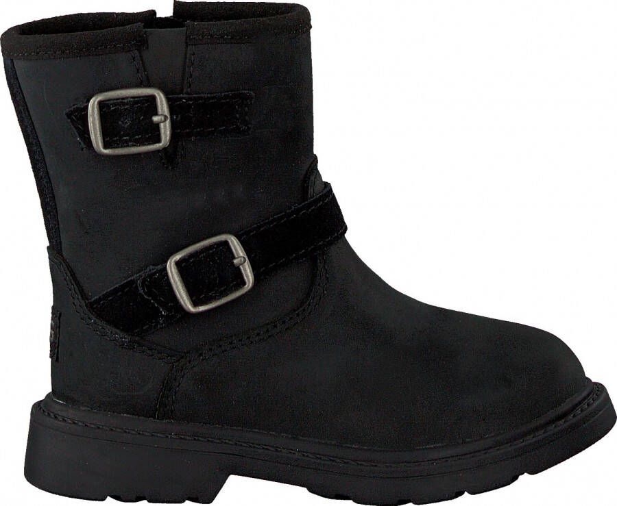 UGG Zwarte Biker Boots Kinzey Weather Toddler